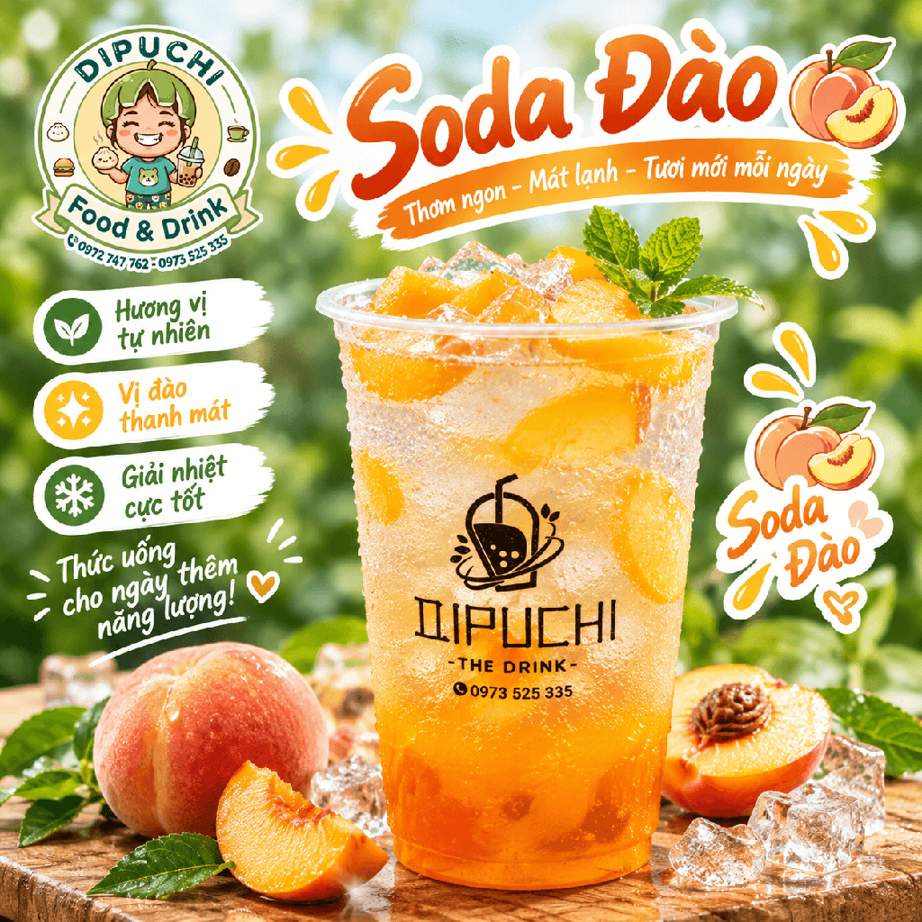 SODA ĐÀO