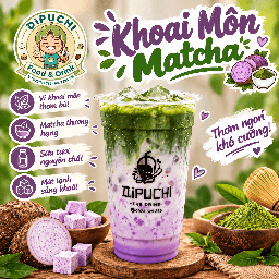 KHOAI MÔN MATCHA